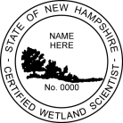 New Hampshire Certified Wetland Scientist Seal